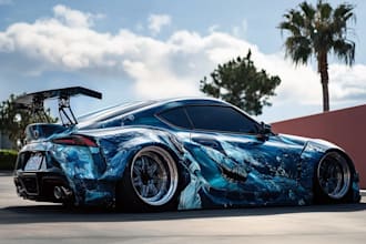 professional van wrap car wrap