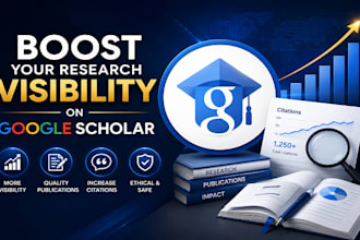 increase backdate google scholar citations write and publish research articles
