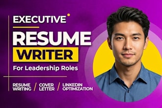 deliver the full executive resume service