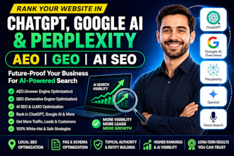 do aeo GEO ai SEO to rank your website in chatgpt google ai perplexity