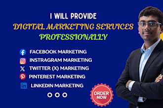 provide digital marketing services professionally