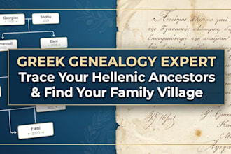 do greek genealogy research trace ancestral villages and break brick walls