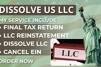 us dissolve llc, dissolve new mexico llc, dissolve wyoming llc, close ein, tax