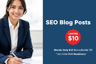 write SEO blog posts and product descriptions that rank number 1 on google
