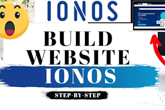 build ionos website, ionos website redesign, looka website redesign, do goddady