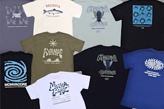 create premium custom tshirt design