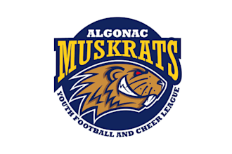 design youth football and cheer league logo