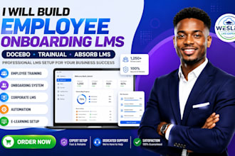 build employee onboarding lms with docebo, trainua absorb lms