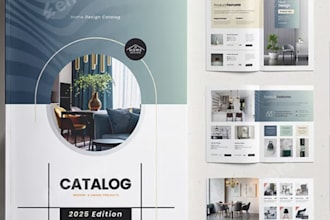 design b2b business sales product catalog, catalogue for wholesale distribution
