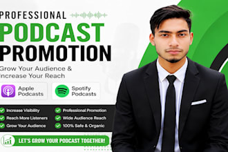 promote your podcast on spotify and apple podcasts