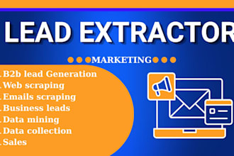 do google map scraping, sales, marketing, lead generation, data scraping