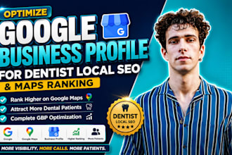 optimize google business profile for dentist local seo and maps ranking