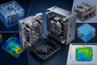 design and simulate plastic injection molds using siemens nx