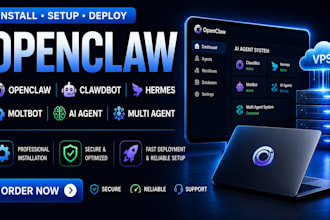 install setup deploy openclaw clawdbot hermes vps moltbot ai agent multi agent