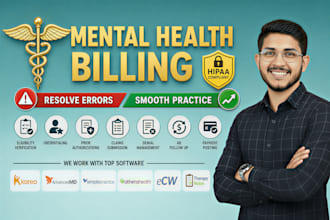 handle rcm and credentialing for mental health providers