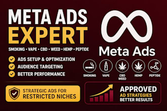 approve smoking ads, vape ads, cbd ads weed hemp, peptide facebook ads approval