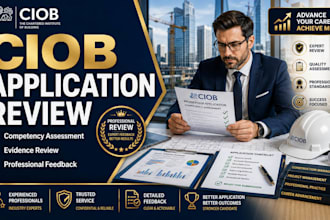 review your ciob membership application, competencies and evidence