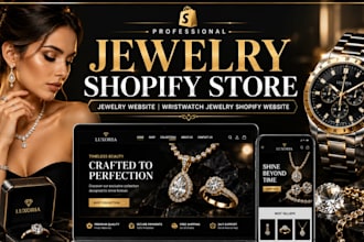 design jewelry shopify store jewelry website wristwatch jewelry shopify website