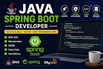 do java spring boot rest API and microservices development