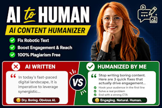 humanize your ai generated text manuscript fast check and proofread