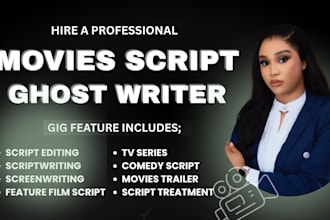 script writer screenplay movies script short film