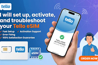 set up, activate, and troubleshoot your tello esim
