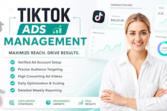 creat tik tok ugc ads,and dropshipping