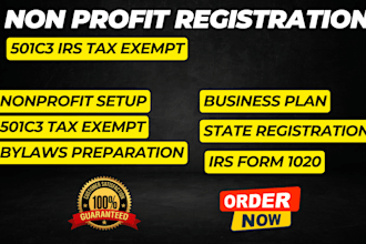 do consultant for llc nonprofit registration startup bylaws form 501c3 1023 ein