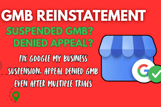 reinstate suspended google business profile fix denied appeal gmb