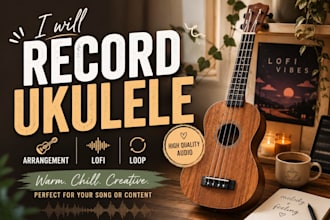 record a ukulele track for your song