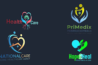 design a home website medical healthcare logo