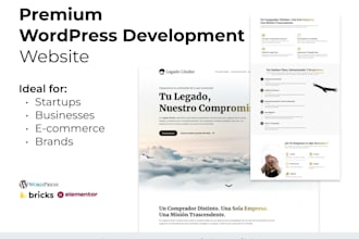 a premium responsive wordpress website designed for high conversions