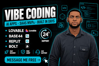 develop ai saas app, ai website, ai chatbot, ai software