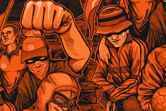 create football ultras merch artwork