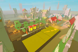 build a roblox tycoon and simulator map with idle progression environments
