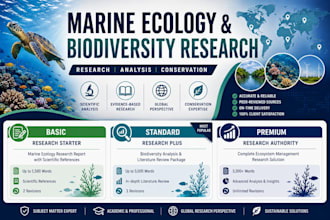 do uk biodiversity, marine ecology and ecosystem management research