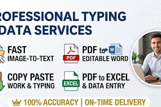 do fast image to text, PDF to word typing, and copy paste work