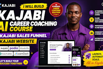 build kajabi ai career coaching course kajabi sales funnel kajabi website