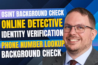 osint background check investigation people search, find someone social media