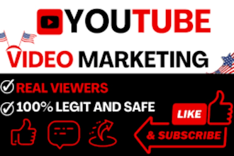do USA youtube promotion, USA video for channel growth