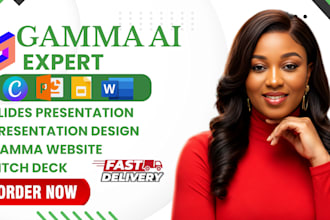 create gamma ai presentations, pitch decks, powerpoint and presentation slides