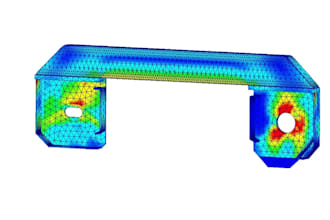 do elements analysis fea cfd cad simulation and motion stress modeling on ansys