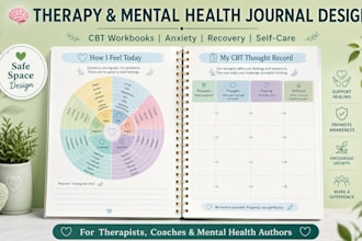 design therapy and mental health journal KDP