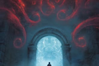 do fantasy book cover design, thriller book cover