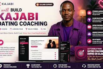 build kajabi dating coaching course kajabi landing page kajabi sales funnel seo