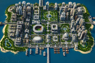 build custom minecraft map, server spawn, lobby and fantasy world as builder