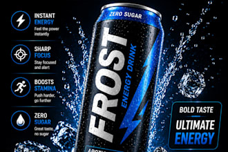 design premium product ads and social media creatives