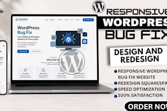 quickly fix wordpress website issues, debug errors, and improve site performance