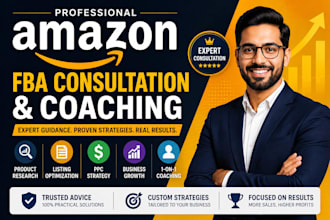 provide amazon fba coaching and amazon seller consultation
