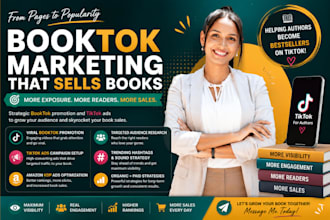 viral booktok promotion tiktok video booktok ads ebook marketing booktok video